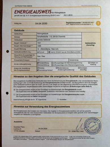 Familienfreundliches Wohnen direkt am Stadtpark – Chemnitz – Vorschaubild 3