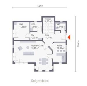 Ein wunderschönes Haus mit faszinierender Optik, einfach nur zum Wohl fühlen ! Mit Grundstück ! – 12689 Berlin – Vorschaubild 2
