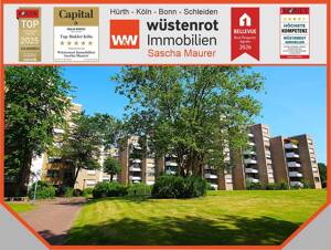 Sofort bezugsfrei! Gut geschnitten! Barrierearm! 4 Zimmer-Wohnung mit Balkon und TG-Stellplatz.