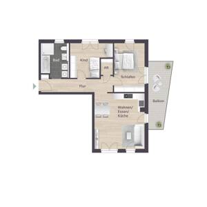 Vitalia Suiten - Exklusive Neubau Wohnanlage in ER-Dechsendorf - Baubeginn 2026 – 91052 Erlangen – Vorschaubild 7