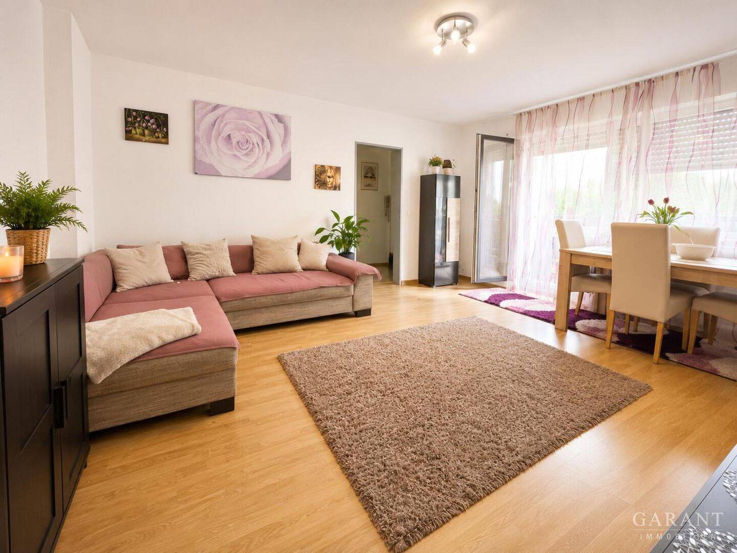Wohnen in Bestlage - Helle 3 Zimmer-Wohnung mit Balkon & Garage in Augsburg-Haunstetten – Augsburg – Vorschaubild 2