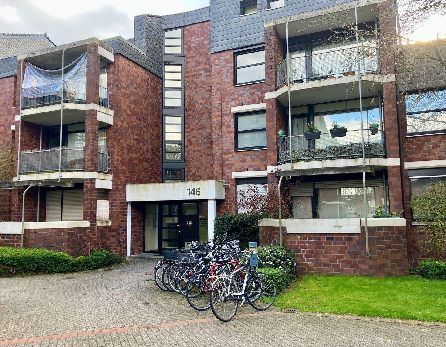 Münster Gievenbeck - Erdgeschosswohnung mit Balkon und Blick ins Grüne – Münster – Vorschaubild 3