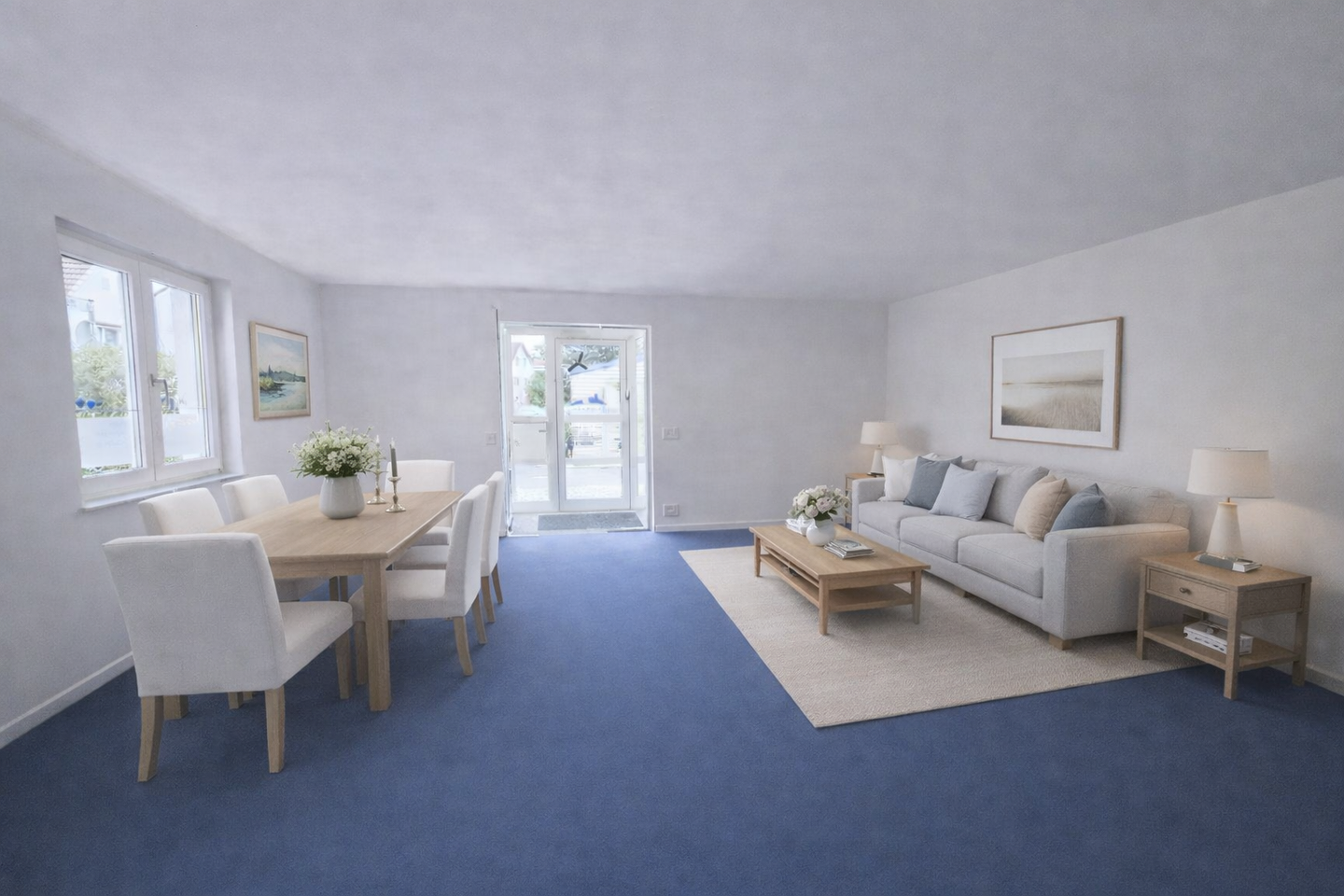 Geräumige 4-Zimmer-Erdgeschosswohnung, ideal für barrierearmes Wohnen. – Würzburg – Bild 1 von 4