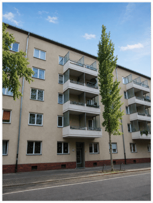 Bezugsfreie 3-Zimmer-Eigentumswohnung mit Balkon, Stellplatz und grünem Innenhof