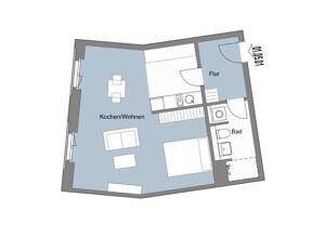 Gemütliche 1 Raum Wohnung im Neubau – 4317 Leipzig – Vorschaubild 6