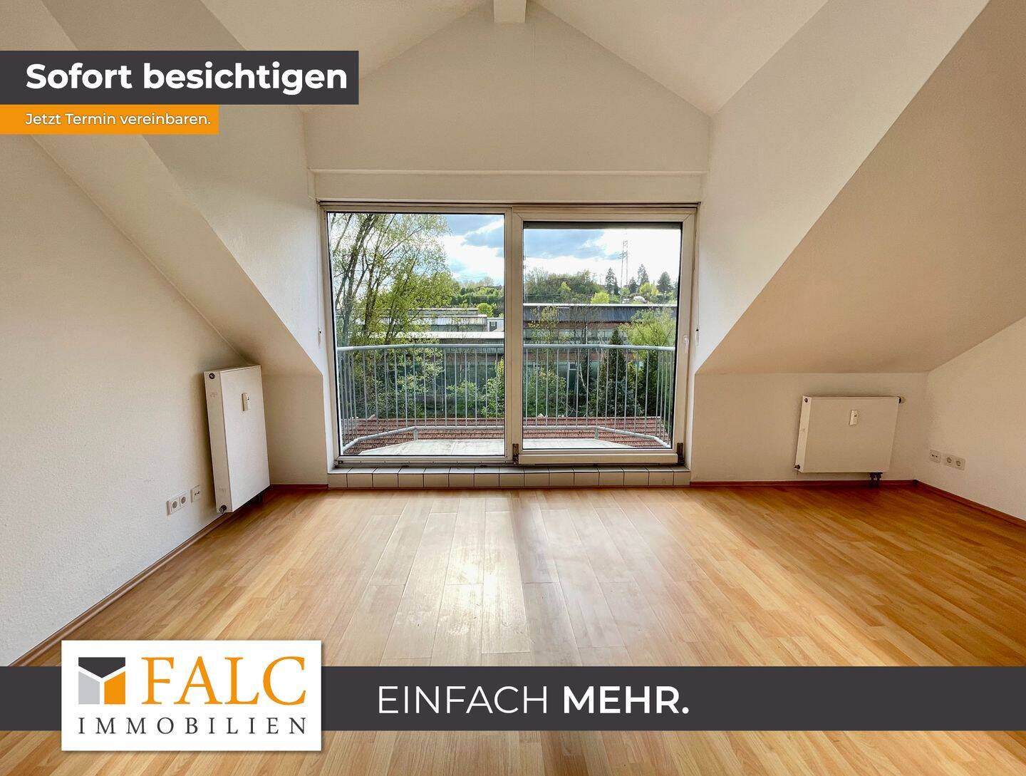 Attraktive 2 Zimmer Wohnung mit Parkplatz und Balkon