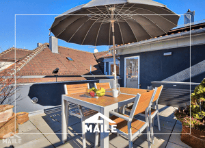 Neuwertige Maisonette-Wohnung mit großer Dachterrasse in unmittelbarer Nähe des Marienplatzes!