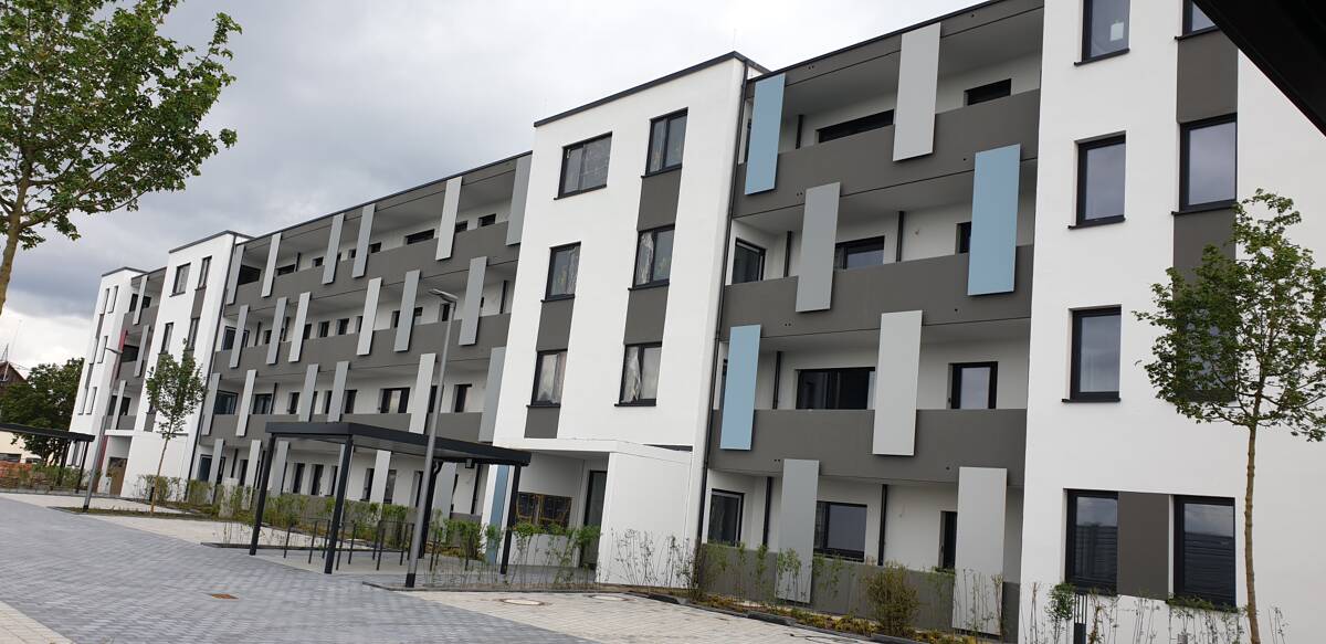 Neubauwohnung 3 Zimmer mit Balkon und Tiefgarage in Bubenreuth – 91054 Erlangen – Bild 1 von 9