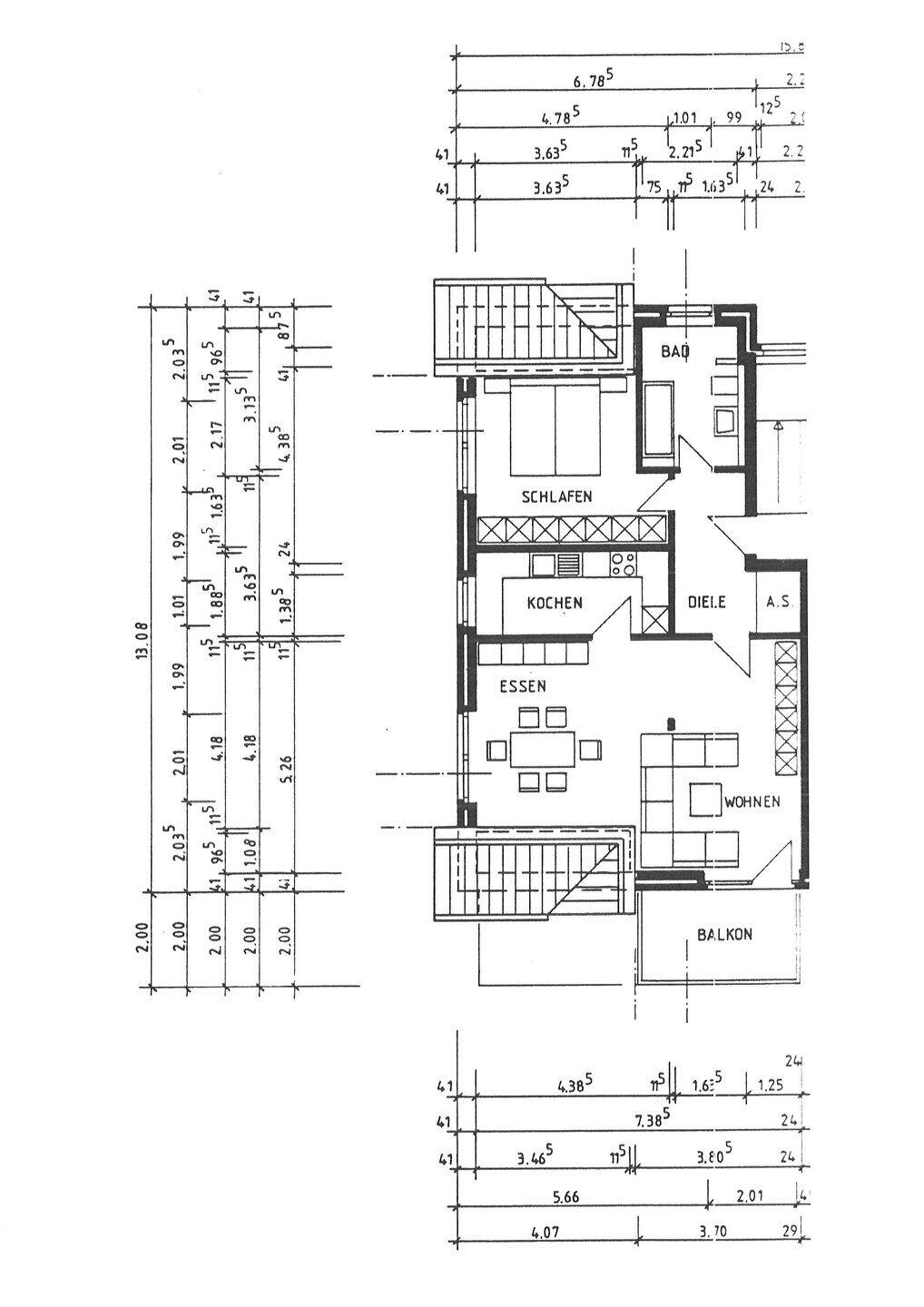 2-Zimmer-Wohnung im Dachgeschoss Hamm Heessen