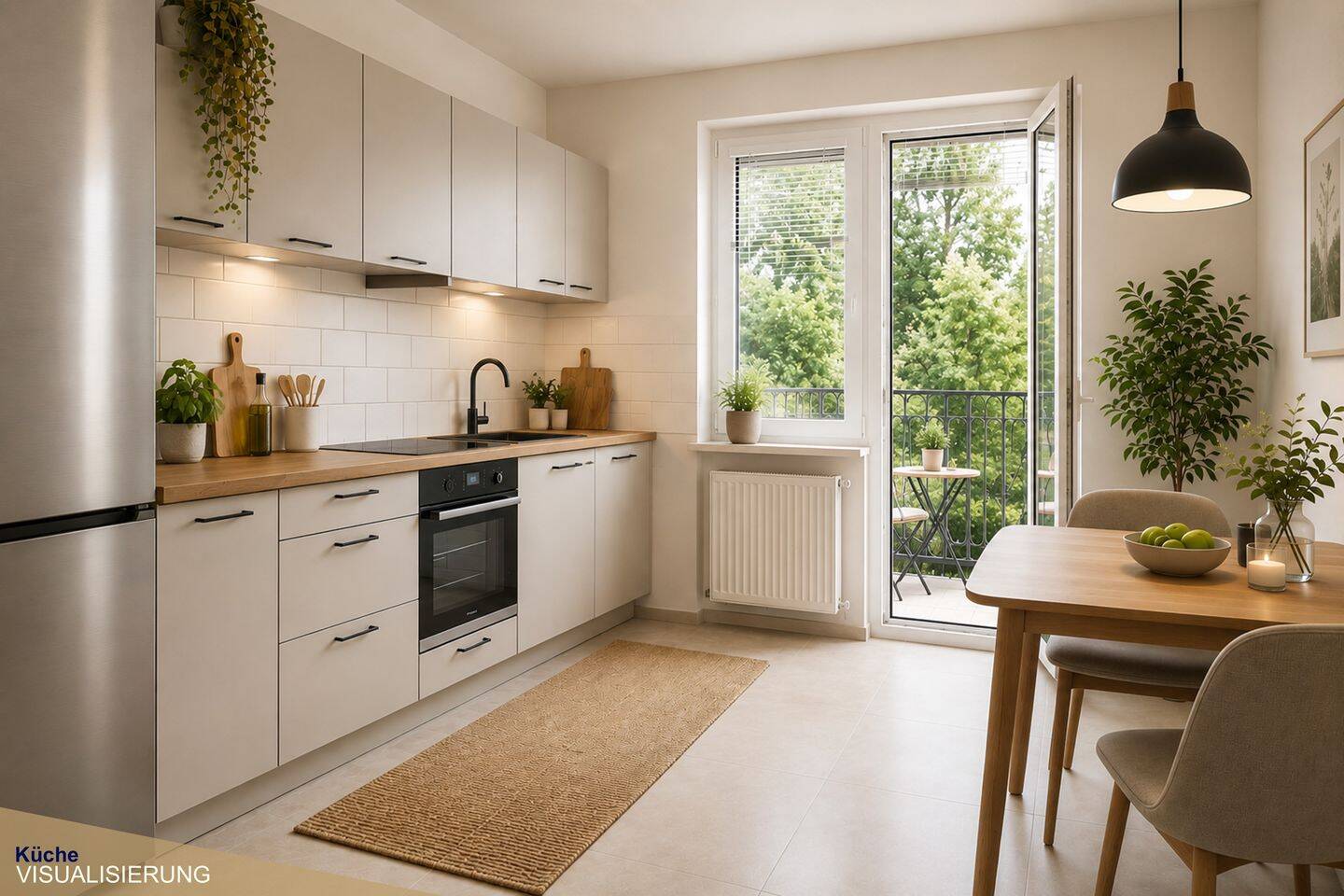Über den Dächern von Düsseltal - 3-Zimmer-Wohnung mit Aufzug, großem Balkon und Gestaltungspotenzial – Düsseldorf – Vorschaubild 8