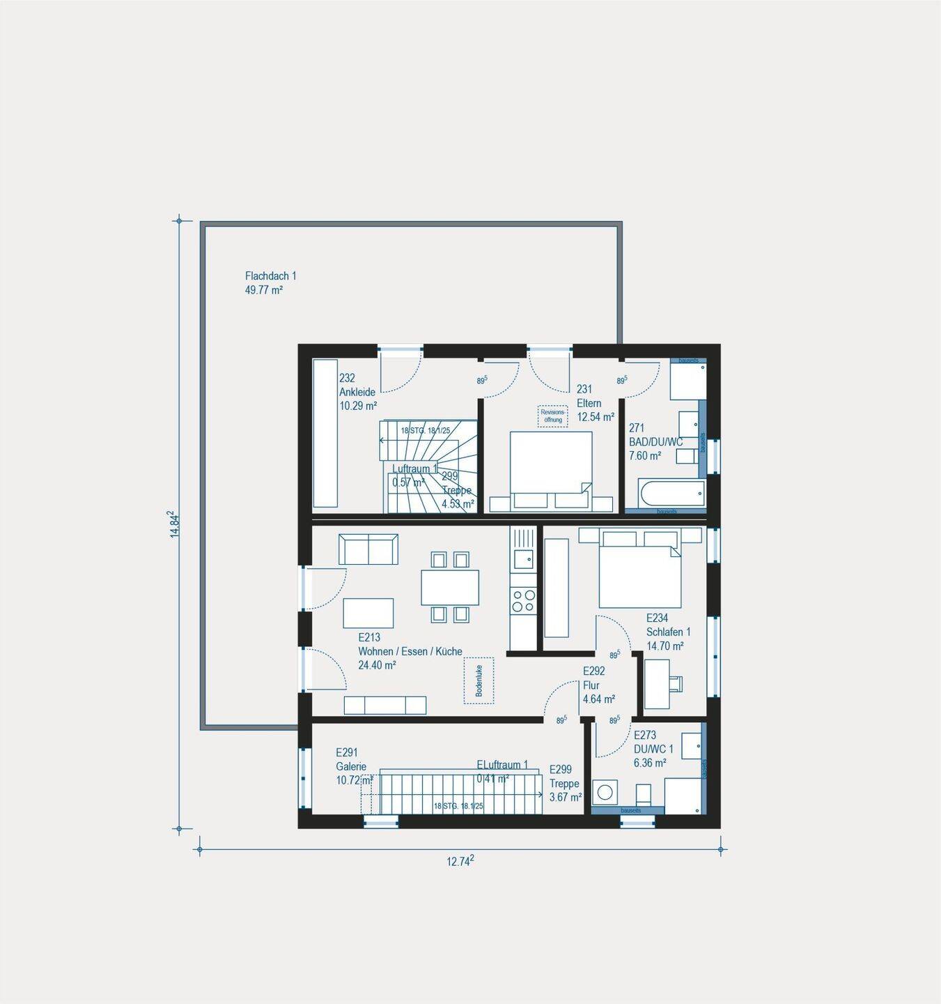 Modernes Mehrfamilienhaus - Individuelle Planung trifft nachhaltige Bauweise – Solingen – Vorschaubild 6