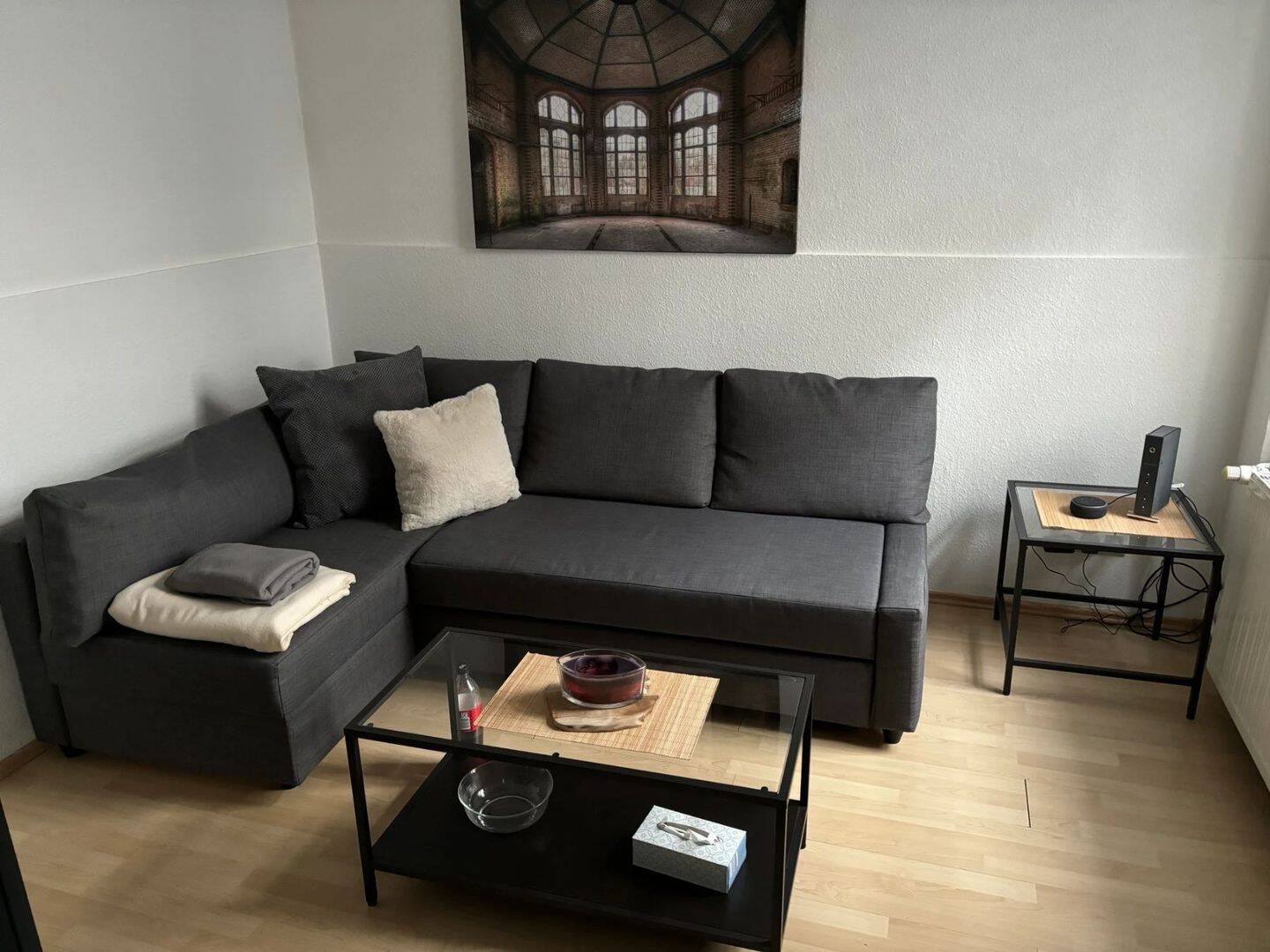 kleine 2-Zimmer-Wohnung im EG