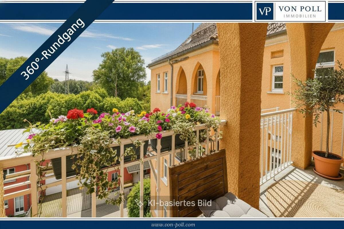 VON POLL | Historischer Charme trifft Wiesengrundblick! – 90762 Fürth – Bild 1 von 9