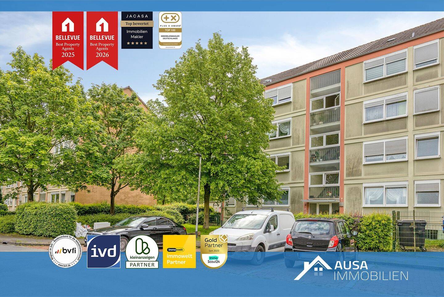 Bezugsfreie 3-Zimmer-Wohnung mit Balkon