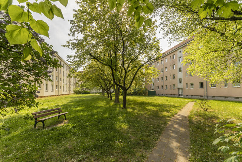 Idylle im Nordosten Leipzigs