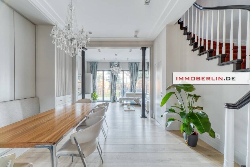 IMMOBERLIN.DE - Großartiges Townhouse mit exquisitem Interieur-Design in feiner Lage
