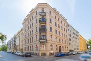 STILVOLLER ALTBAU IN CITYLAGE | Vermietete 3-Raum-Wohnung mit Balkon und edler Ausstattung – 4109 Leipzig – Vorschaubild 2