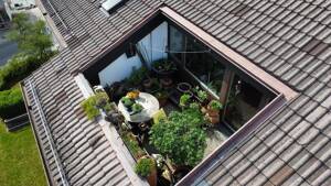 See- und Gebirgsblick ... Dachgeschoss-Wohnung in zentraler Lage – 82418 Murnau am Staffelsee – Vorschaubild 2