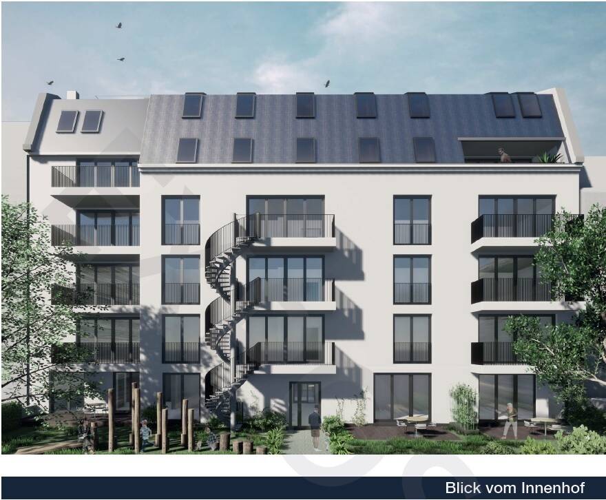 4-Raum Wohnung mit 15 m² großer Dachterrasse- – Leipzig – Vorschaubild 3