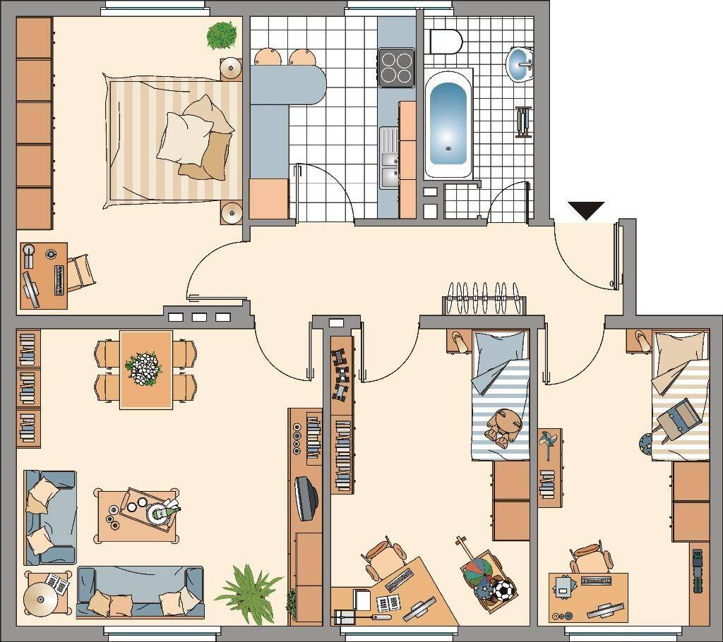 4-Zimmer-Wohnung in Essen Altendorf – Essen – Vorschaubild 3