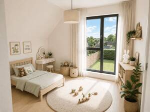 Familienfreundliche Neubauwohnung in Wellingsbüttel: 4 Zimmer mit Balkon und Stellplatz – 22393 Hamburg – Vorschaubild 5