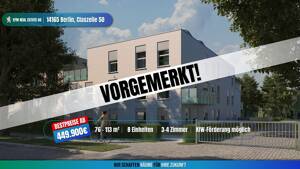 ++ ZINS-/MIET-/ENERGIESPAREND++ 3 ZKB mit KfW 100.000€-Darlehen – 14165 Berlin – Vorschaubild 1