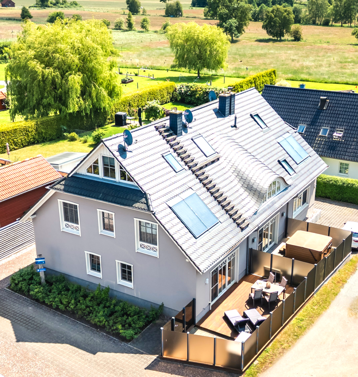 Neuwertiges Reihenendhaus im Ostseebad Prerow