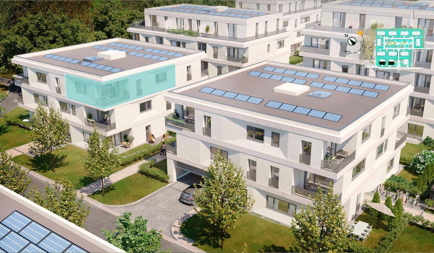 Eigentumswohnung mit sonniger Terrasse, Aufzug und Energieeffizienzklasse A plus – Berlin – Vorschaubild 8