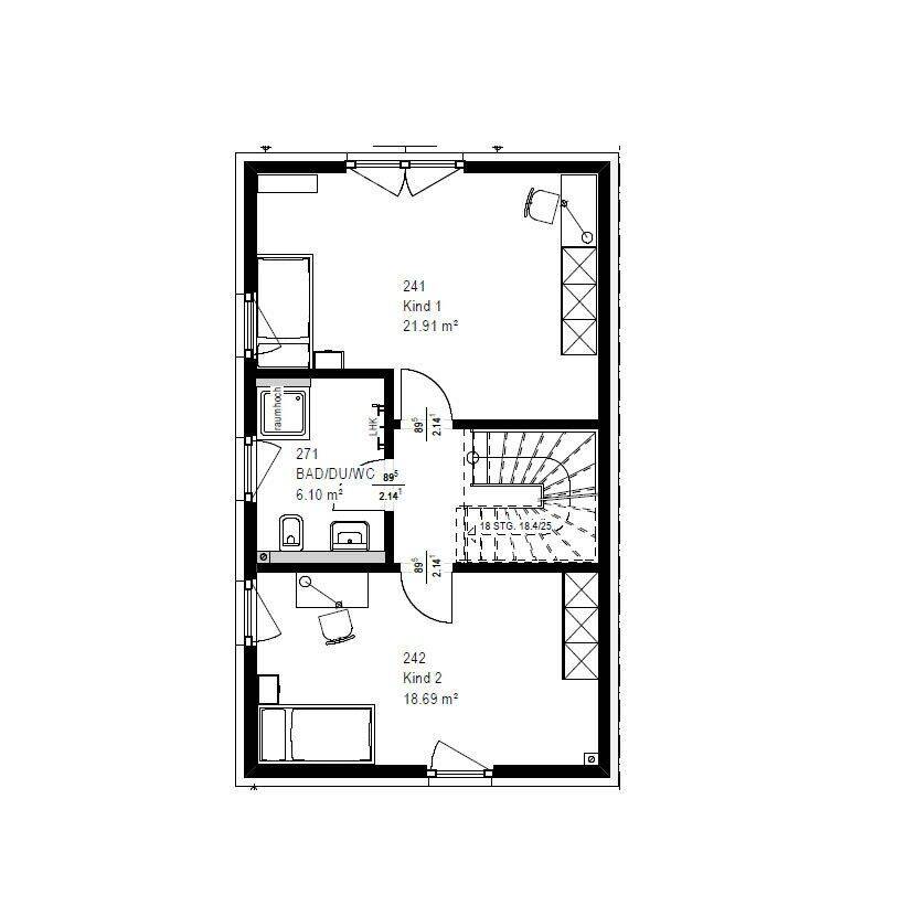 Baupartner gesucht: Moderne 2,5 geschossige Doppelhaushälfte inkl. Grundstück – Oberursel – Vorschaubild 4