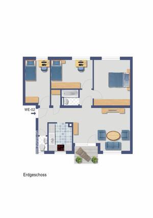 **Kapitalanlage mit Mieterbindung** Eigentumswohnung in ruhiger Siedlungslage – Bredowstraße 40, 44309 Dortmund – Vorschaubild 6