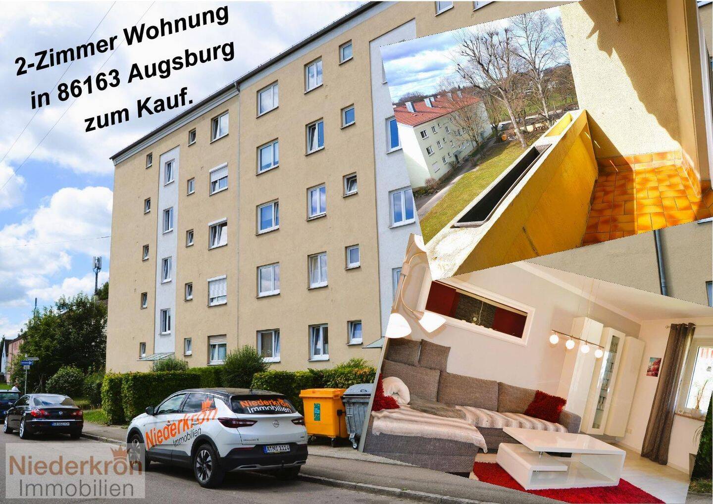 2-Zimmer Wohnung in 86163 Augsburg zum Kauf – Augsburg – Vorschaubild 2