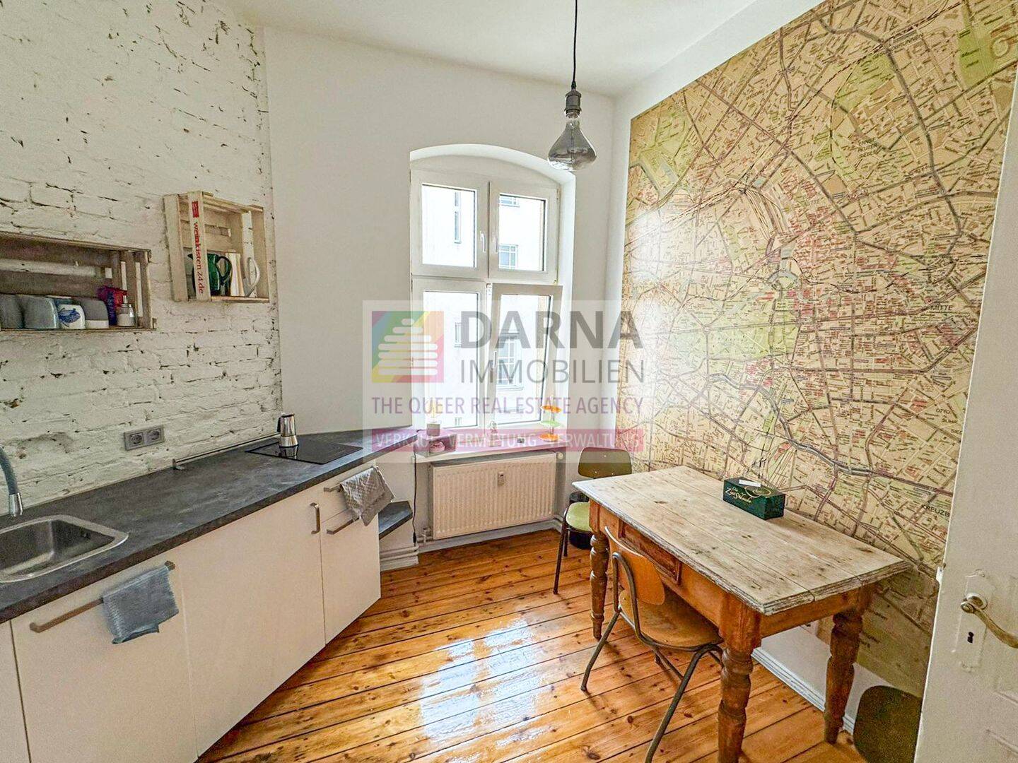 Charmante 2-Zimmer-Altbauwohnung mit EBK in zentraler Lage im Kreuzberger Kiez – Berlin – Vorschaubild 8