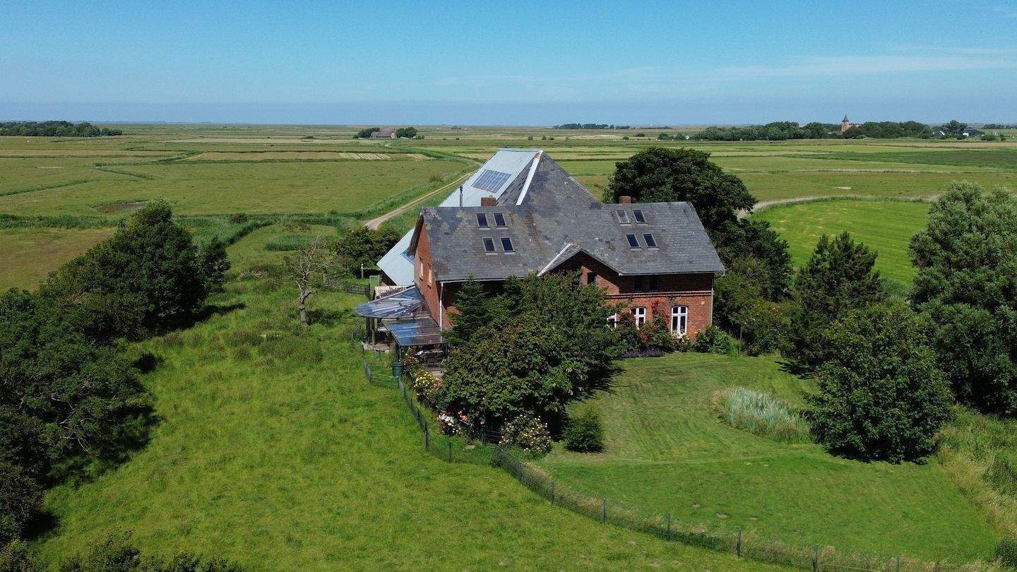 Haubarg auf hoher Warft an der Nordsee, Ausbau möglich – Westerhever – Vorschaubild 6