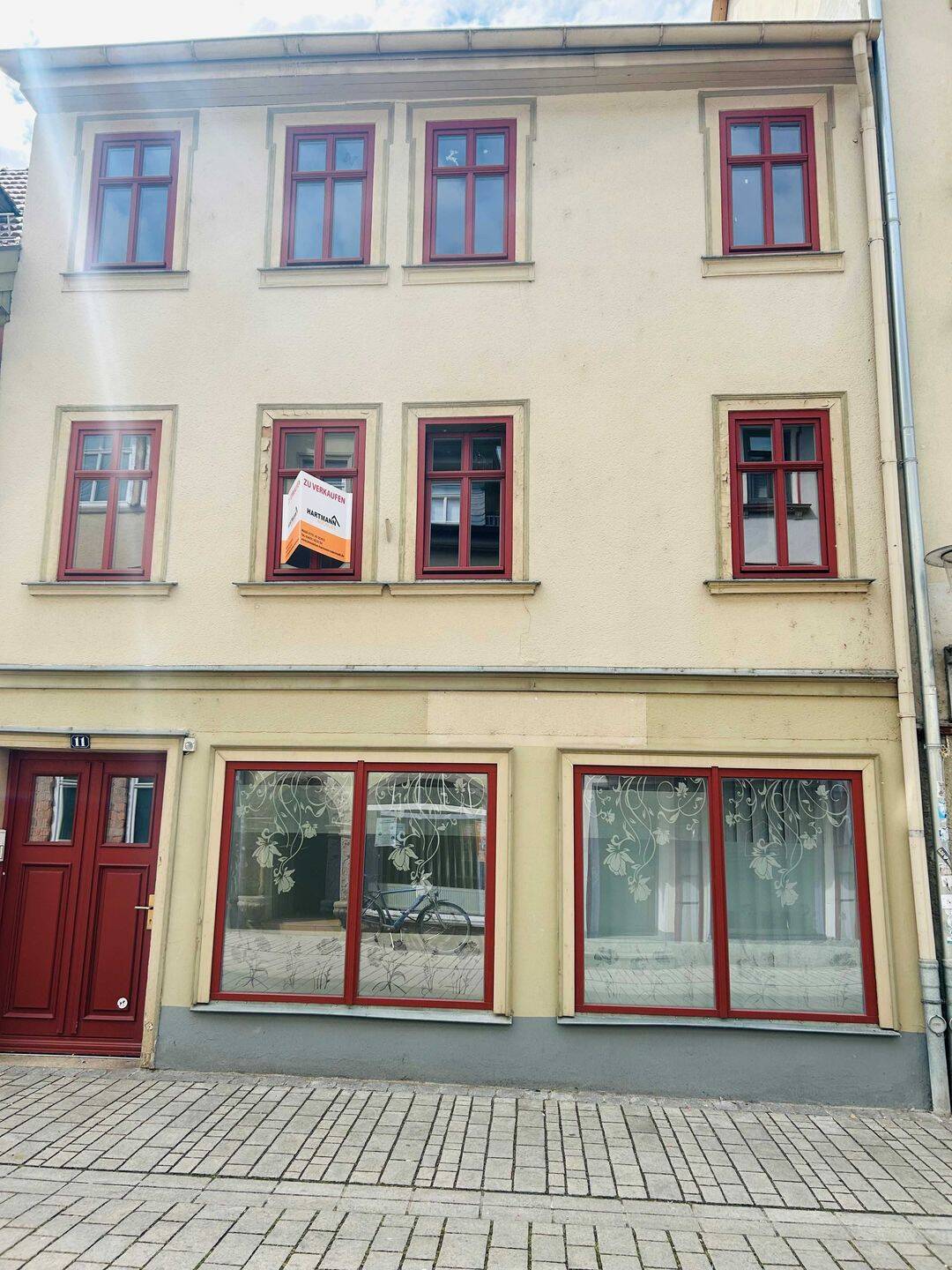Saniertes Wohn- und Geschäftshaus in der Fußgängerzone von Rudolstadt