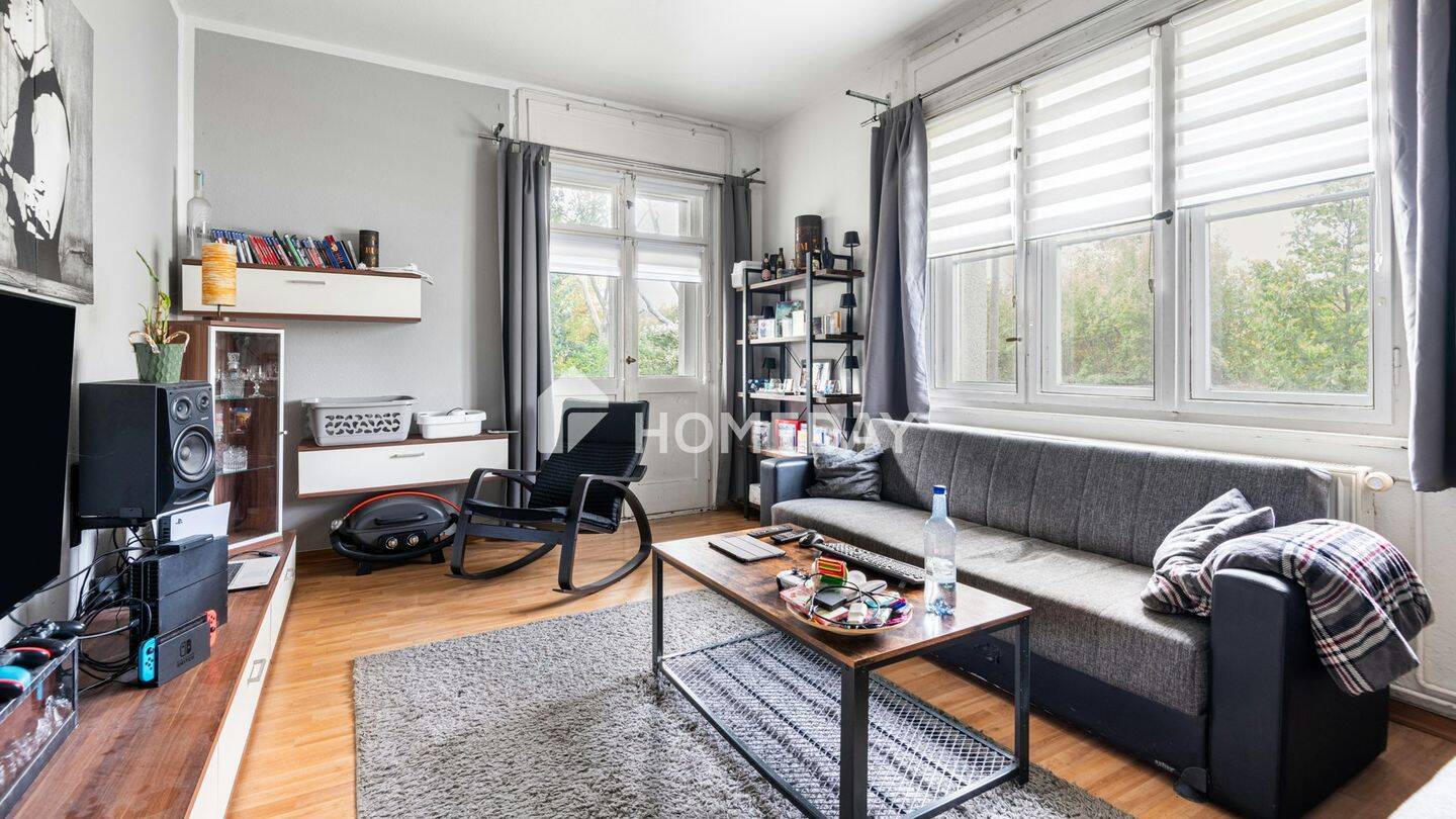 Gepflegte 2-Zimmer-Wohnung mit Balkon im Erdgeschoss eines gepflegten Altbaus – Berlin – Vorschaubild 8