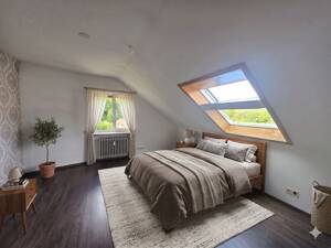 Über den Dächern von Stuttgart-Süd: Gemütliches DG-Juwel mit Balkon und Traumaussicht! – 70199 Stuttgart – Vorschaubild 3