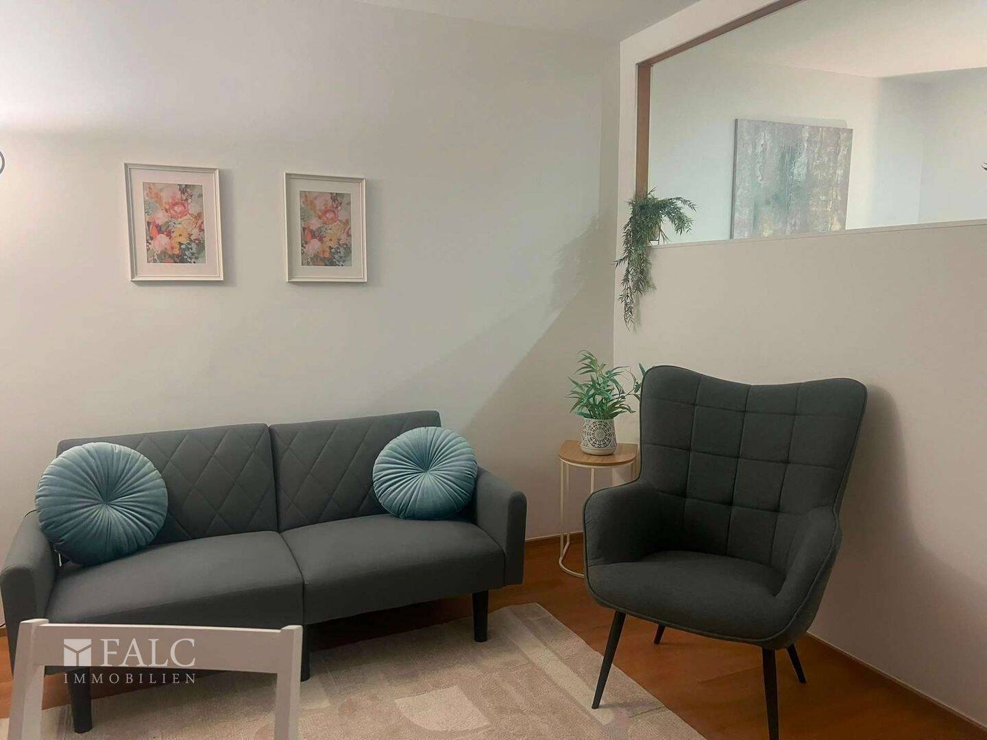 Exklusives Wohnen auf Zeit - Hochwertig kernsanierte 1-Zimmer-Wohnung mit Vollausstattung – Nürnberg – Vorschaubild 4