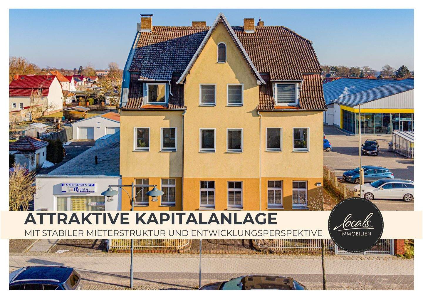 Attraktive Kapitalanlage mit stabiler Mieterstruktur und Entwicklungsperspektive – Fürstenwalde/Spree – Bild 1 von 9