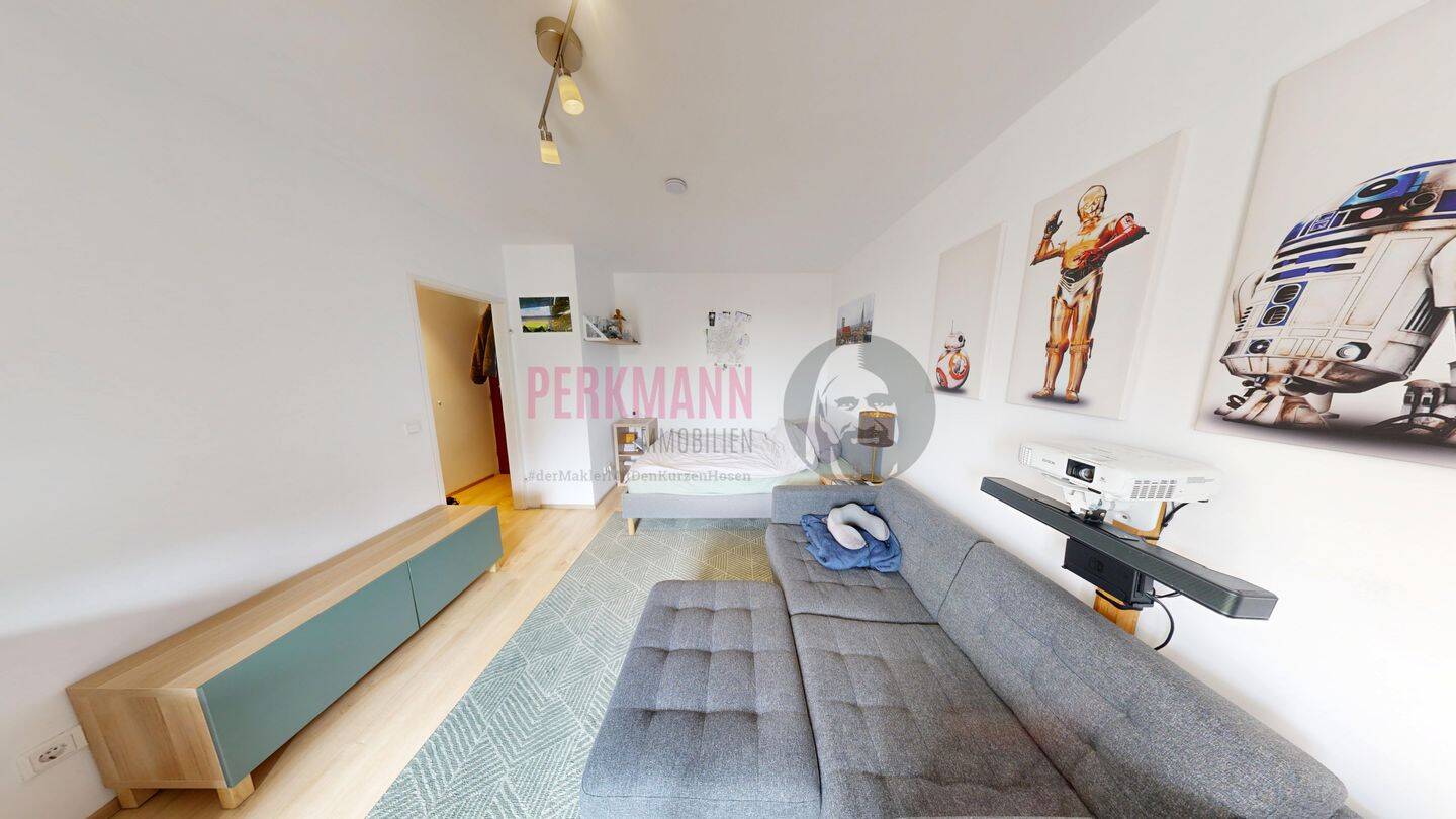 1 Zimmer Apartment mit Balkon zu verkaufen / Ideale Kapitalanlage oder zum Eigennutz – München – Vorschaubild 2