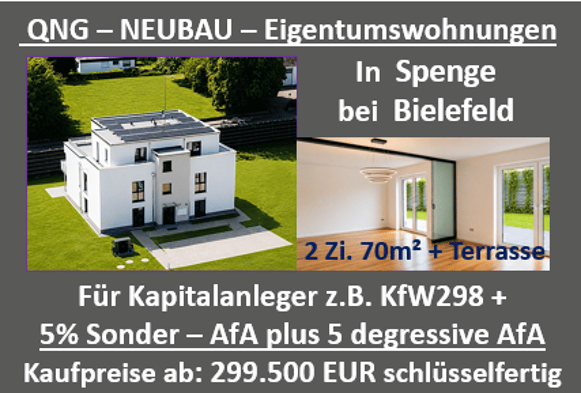 Erdgeschosswohnung in 33330 Gütersloh mit 70 m² kaufen