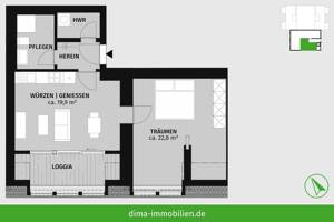 ERSTBEZUG Parkstadt Leipzig | Dachtraum mit Loggia, Duschbad, HWR, Fußbodenheizung, Aufzug u.v.m. – 4289 Leipzig – Vorschaubild 2