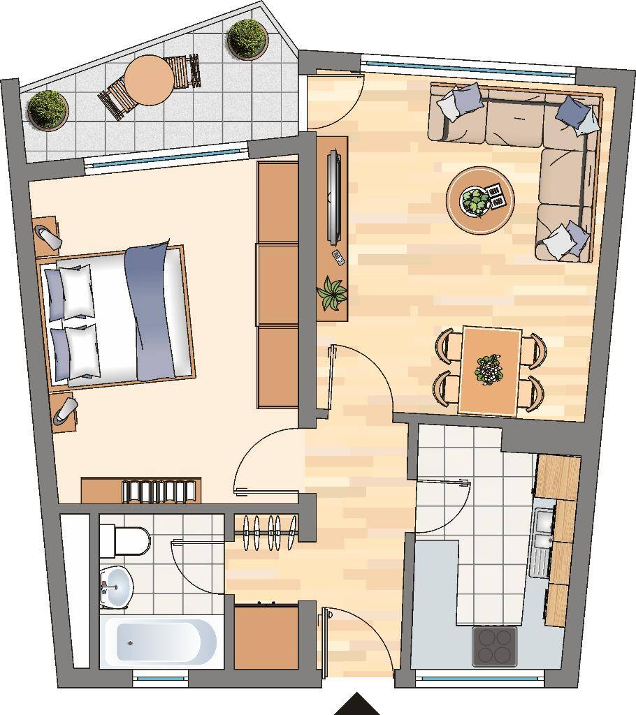 #Seniorenwohnung mit Wohnberechtigungsschein#