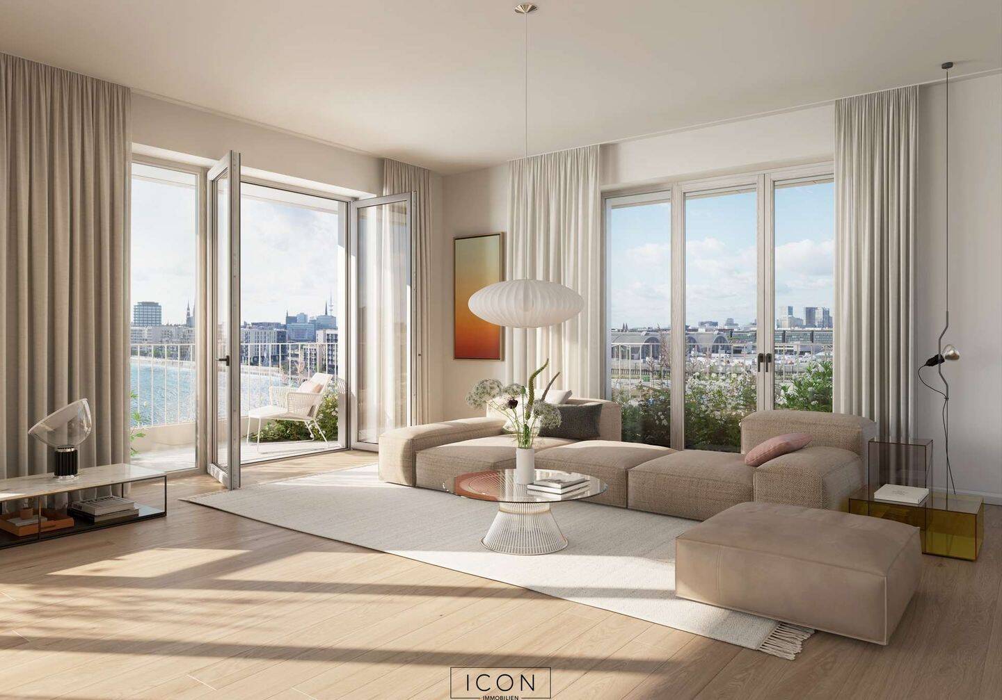 2 Zimmer mit Wasserblick - Baakenhafen trifft City-Panorama – Hamburg – Vorschaubild 5