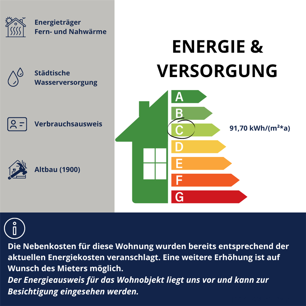 2-Zi.-Whg. mit Balkon / Tageslicht / EBK mgl. auf dem Kaßberg *** – Chemnitz – Vorschaubild 7
