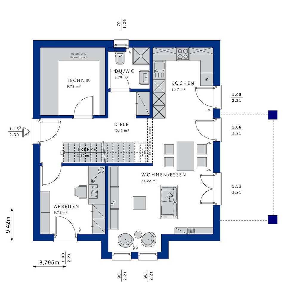 Charmantes Einfamilienhaus mit Balkon in Effeltrich – Effeltrich – Vorschaubild 5