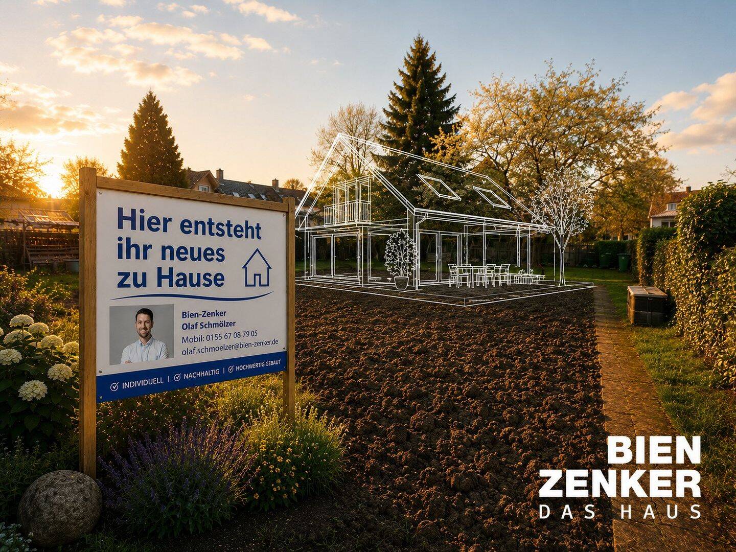 Hier wachsen Kinder unbeschwert auf! Freistehendes Einfamilienhaus in 2., 3. oder 4. Reihe. – Bochum – Vorschaubild 2