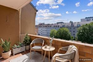 Rückzugsort in der Stadt: 3-Zimmer-Wohnung mit Loggia und Blick ins Grüne – 81369 München – Vorschaubild 8