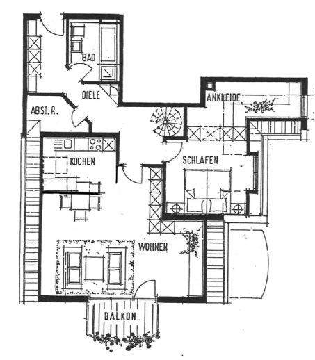 N-FISCHBACH: Charmante 2,5-Zimmer-Maisonette-Wohnung mit EBK und TG-Stellplatz – Nürnberg – Vorschaubild 8