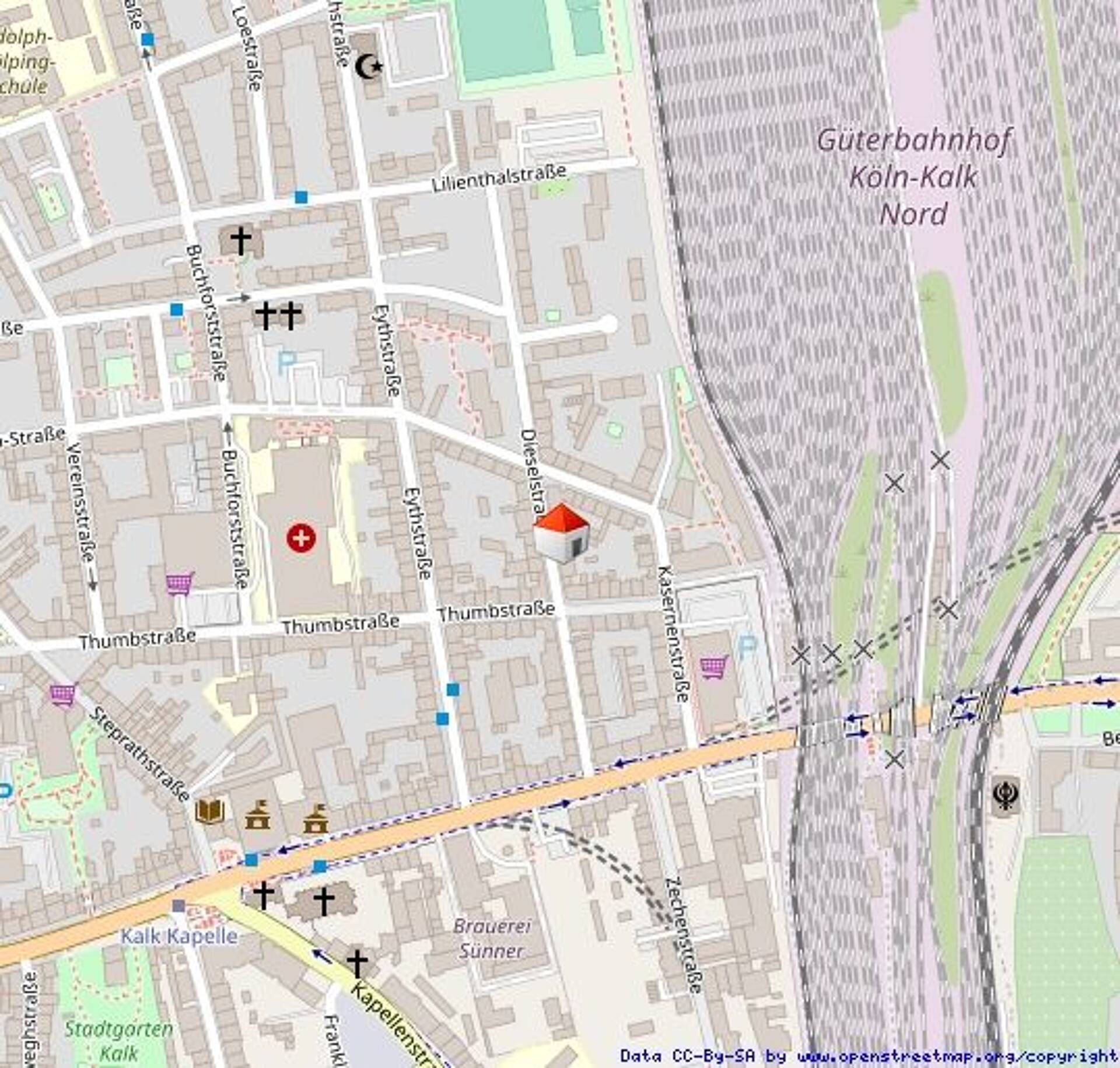 Etagenwohnung in 51103 Köln / Kalk mit 75 m² kaufen