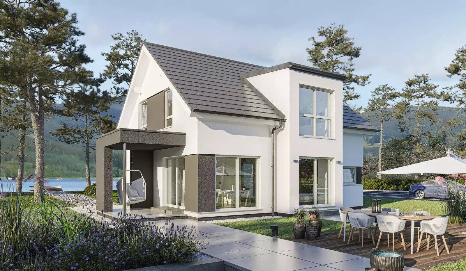Elegantes Familienhaus mit viel Platz – Burgoberbach – Bild 1 von 9